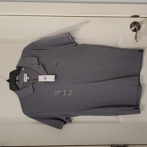 Brand new gray Lacoste polo size 5/L slim fit